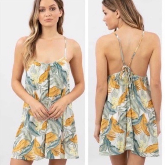 ☀️RIP CURL☀️ TROPIC SOL DRESS COVER UP - Picture 3 of 14
